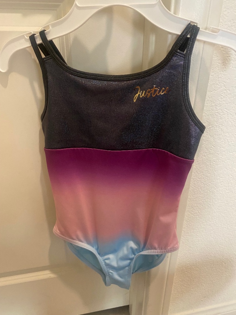 Girls justice gymnastics leotard